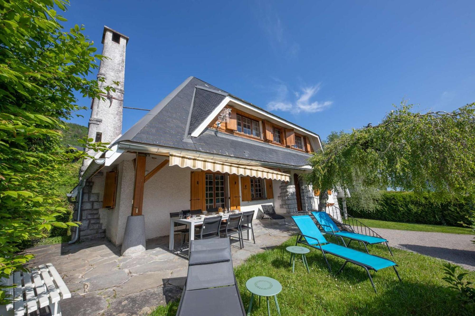 Savoielac - Lac D'Annecy - Sevrier - Bord De Lac : Villa Poisson Rouge Exteriör bild