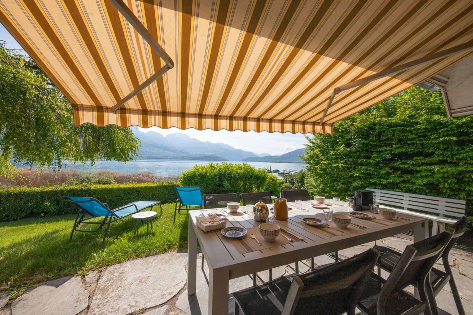 Savoielac - Lac D'Annecy - Sevrier - Bord De Lac : Villa Poisson Rouge Exteriör bild